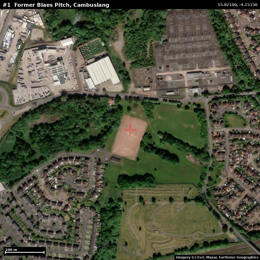 Former Blaes Pitch, Cambuslang